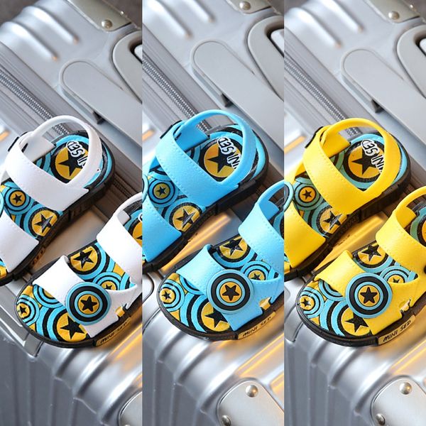 

2020 m qi comfortable palm mini sed summer boys and girls sandals student sandals children's children's shoes shoes, Black;red