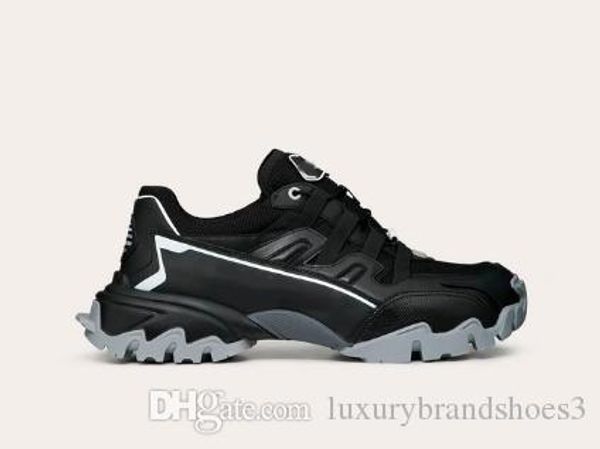 

классическая мужчины женщина альпиниста кроссовки в ткани из натуральной кожи 13 цветов vlogo резиновой подошвы роскошь дизайнер обуви высше, Black