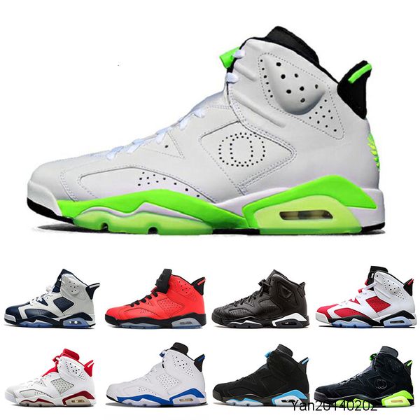 

classic 6 6s men basketball shoes infrared bred travis scotts unc psg flint carmine sport blue mens trainers sports sneakers us 7-13