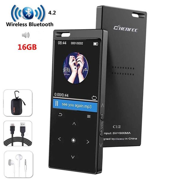 

bluetooth mp3 player with speaker portable 8gb/16gb sports mp3 music player high sound quality lossless player with fm