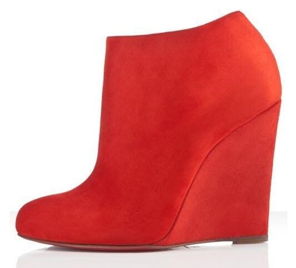 

классический дизайнер belle zeppa ботильоны для женщин красный нижний ботинок роскошный дизайнер зимняя мода пинетки замша bottes femme, Black