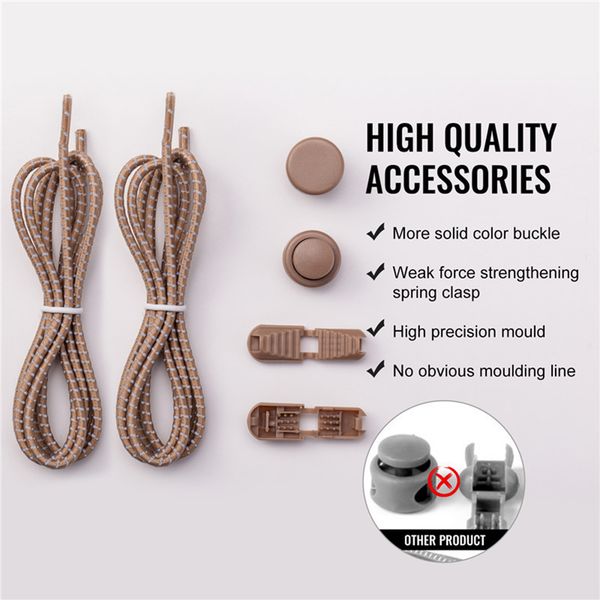 

1pair sneaker polka dot shoelaces elastic no tie shoe laces stretching lock lazy laces quick rubber shoelace shoe trings, White;pink
