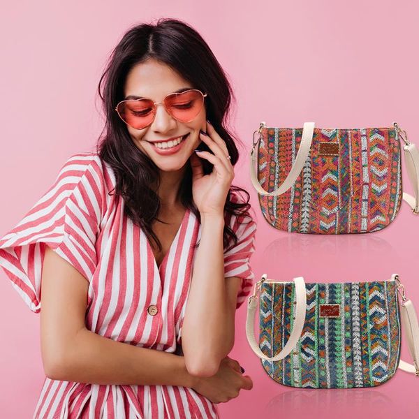 

vintage women bag vintage bohemian ethnic style crossbody purse for girls women pu leather messenger purse small bag