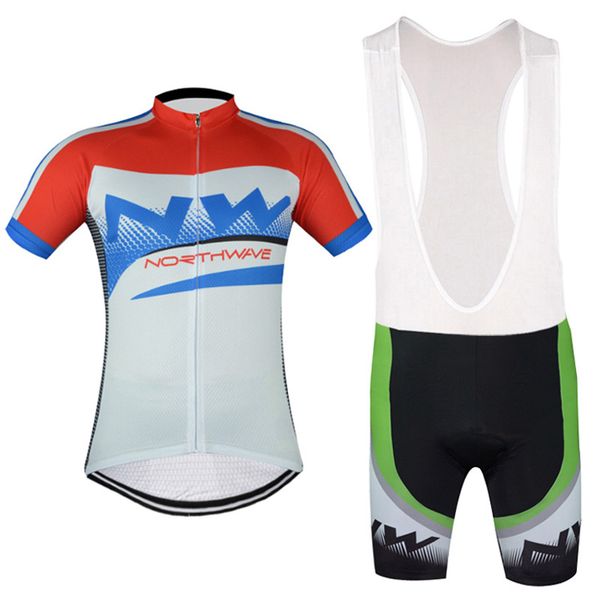 

2018 nw northwave cycling jersey gel bike shorts set ropa ciclismo mens summer quick-dry pro wear maillot culotte k122009, Black;blue