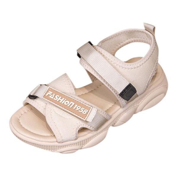 

women's sport sandals beach walk shoes summer fashion flat soft bottom hook & loop casual summer shoes women torridity, Black