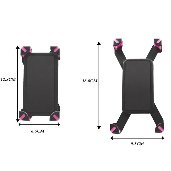 

universal bicycle bike phone holder 360 degree rotating handlebar clip stand mount bracket for iphone 11 xs max xr x samsung smartphone