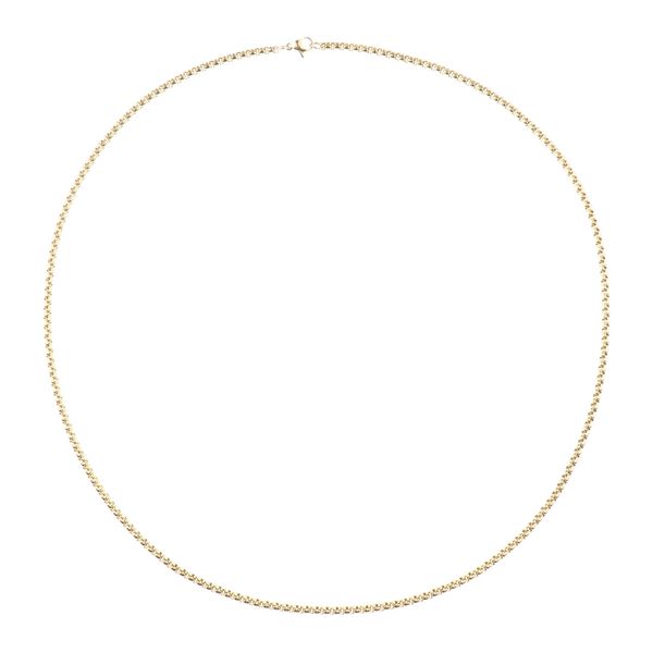 

titanium steel cube chain link choker necklace jewelry men women, Silver