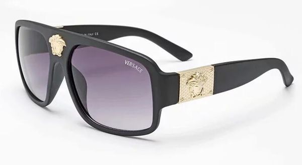 

5015 sunglasses for men design wrap sunglass square frame uv protection lens carbon fiber legs summer style quality, White;black