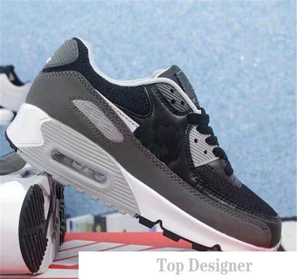 

wholesale fashion men sneakers shoes classic 90 men and women running shoes sports trainer cushion 90 surface breathable sports shoes t2b6