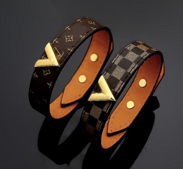 

Оптовая V письмо браслеты дизайн одежды круглые браслеты из натуральной кожи с зо