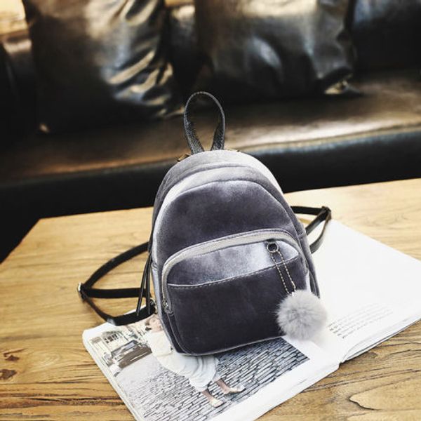 

новая женские бархатные сумки рюкзак 2020 школа моды колледжа книга satchel плеча рюкзак canvas путешествия девочка-подросток мешок подарков