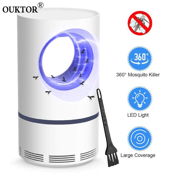 

electric ultraviolet mosquito killer lamp safe insect killer lamp zapper mosquito trap lantern repellent pest control