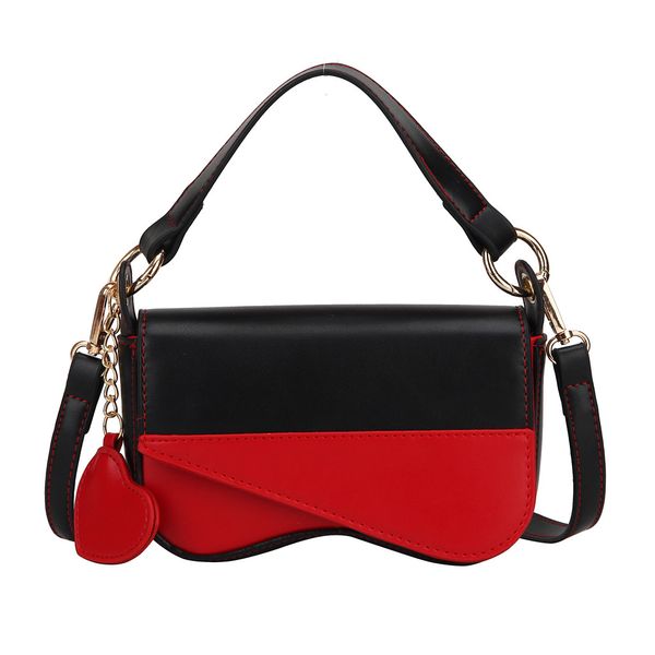 

women 2019 new fashion messenger bag contrast color handbag shoulder bag bolsa de ombro das mulheres#30