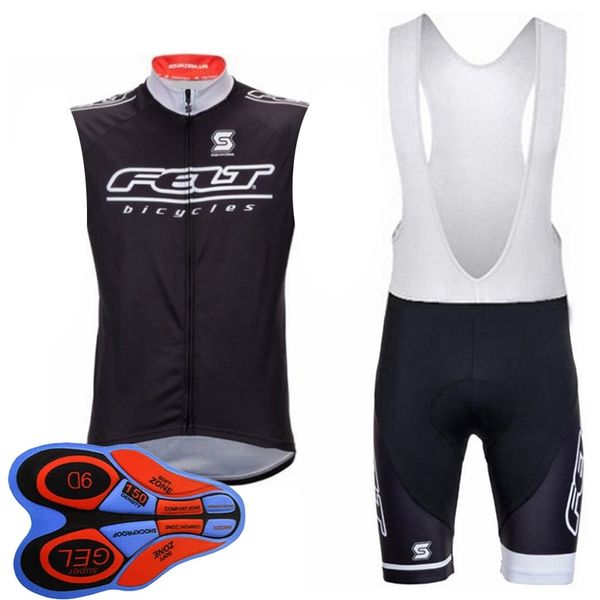2020 Felt Team Cycling Sleeveless Jersey Vest Bib Shorts Sets Breathable Men Sleeveless Bib Shorts 9D Gel Pad Sports Jersey Sets S82737 From Polishe, $37.99 | DHgate.Com