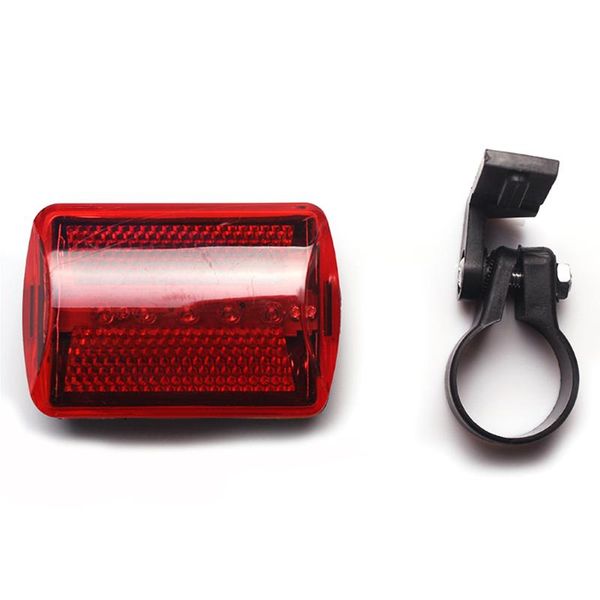 

bike bicycle 5 led rear tail light bike bicycle red back light safety warning flashing lights