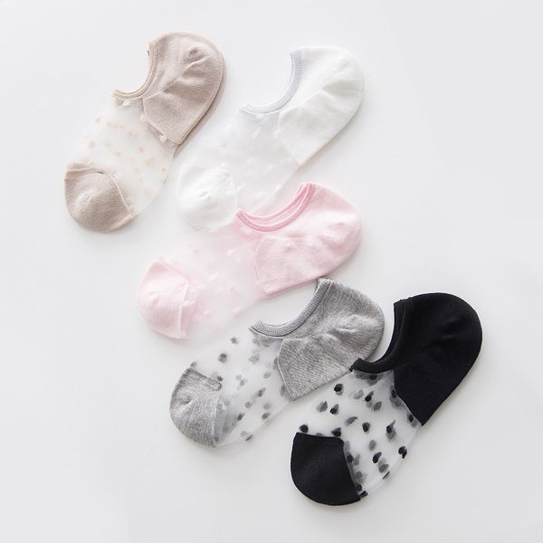 

инс поколение жира новый японский стеклянный кристалл носки женщины мода yuandian ка провода вырезом женские носки невидимые продажи, Black;white