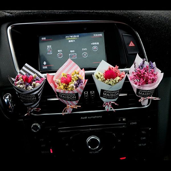 

car air freshener interior decoration creative flower air conditioning outlet perfume lovely auto car ornaments