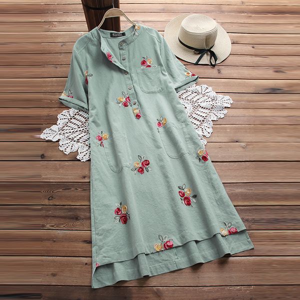 

summer dresses woman clothing women dress embroidery dresses summer vintage vestidos party chiffon vestido robe femme esigner clothes, Black;gray