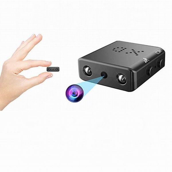 

xd ultra smallest dv full hd 1080p mini camera home security camcorder ir-cut night vision micro cam loop recording nany cam video voice rec