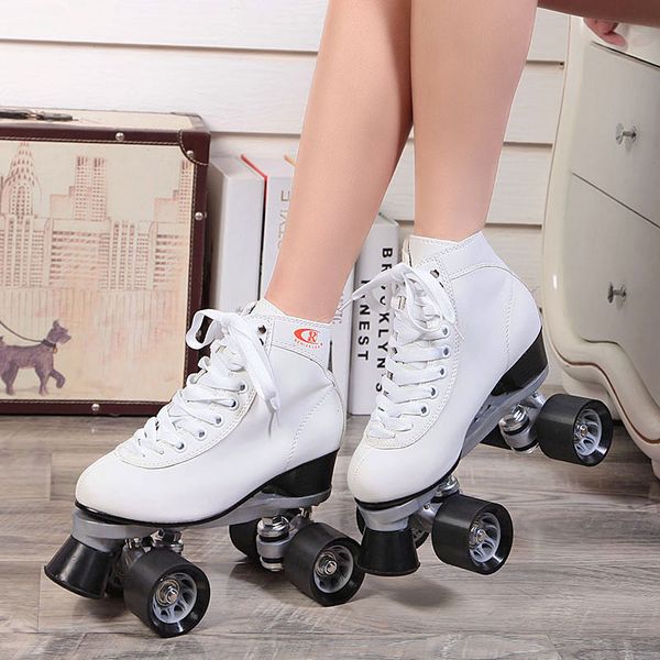 

double-row skates, 4-wheel roller skates, skating rink, speed roller ing