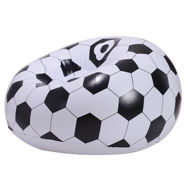 

1pc creative foldable lazy couch inflatable sofa portable inflatable seat air chair sofa (football style