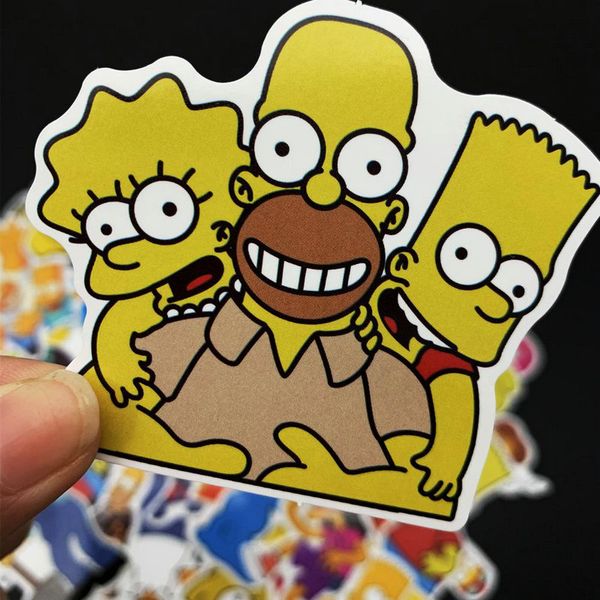 

2016 cartoon the simpsons stickers for diy lapluggage car cartoon online latest festival fashion cartoon the home2010 jfhag
