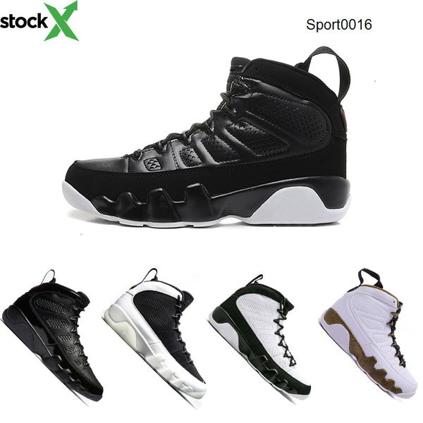 

9 9s men basketball shoes sports 2010 release bred lakers pe og space jam high black white high shoes sneaker 41-47