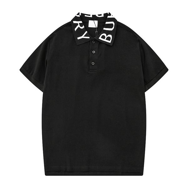 

2020 luxury europe paris patchwork men tshirt fashion mens designer t shirt casual men clothes medusa cotton tee luxury polo, Black;brown