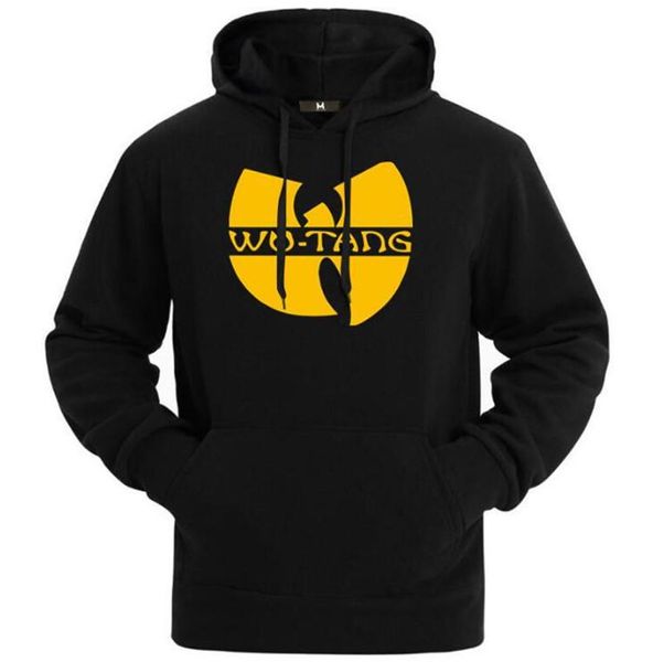 

wu tang clan hoodie for men classic style winter sweatshirt 10 style sportswear hip hop jacket clothing fast shipping hy6, Black