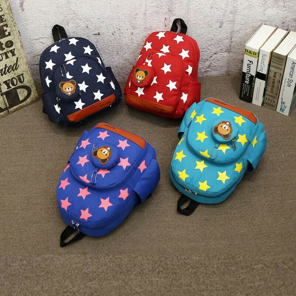 

kids children toddlers character backpack bear rucksack school bag nursery
