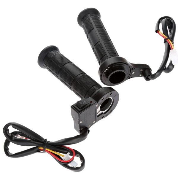 

yetaha 1 pair 12v motorcycle handlebar motorbike heating handle universal adjustable temperature electric heated grips set