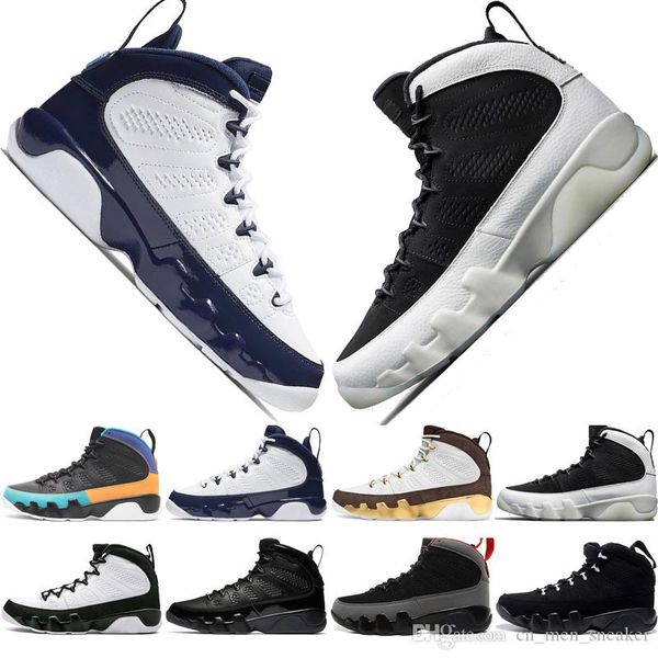 

9 9s dream it do it unc mop melo mens basketball shoes la og space jam men bred anthracite sports sneakers designer size 40-47, White;red