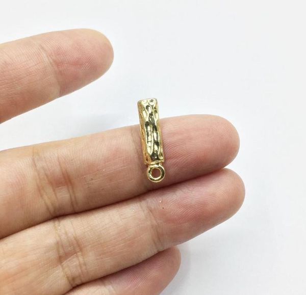

eruifa sell 10pcs 15*4mm rectangle stud based earring zinc alloy women wholesales earring jewelry diy handmade, Golden;silver