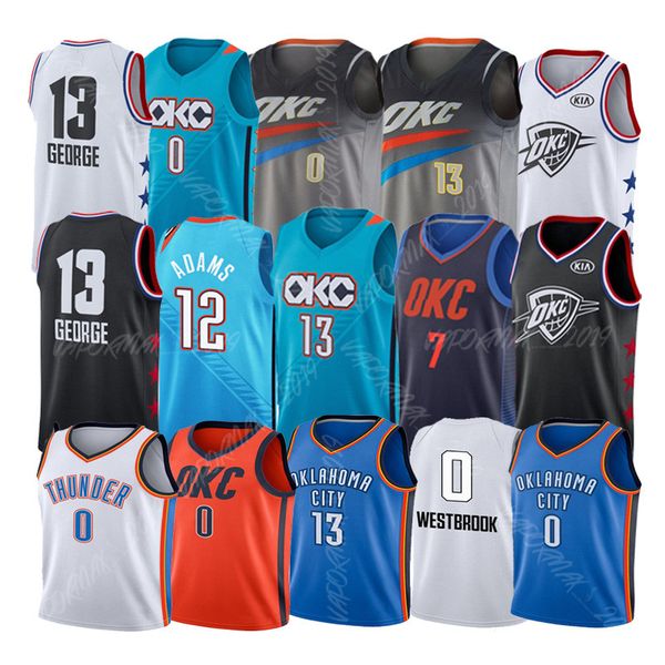 okc thunder westbrook jersey