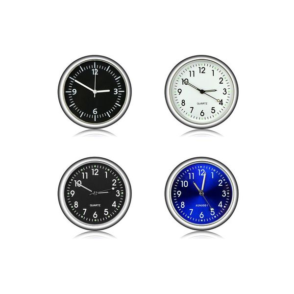 

dragonpad car ornament automotive clock auto watch automobiles interior decoration stick-on clock ornaments accessories