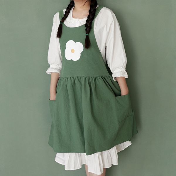 

хлопковые фартук боковой карман повара мясники приготовление выпечки craft кухонные аксессуары