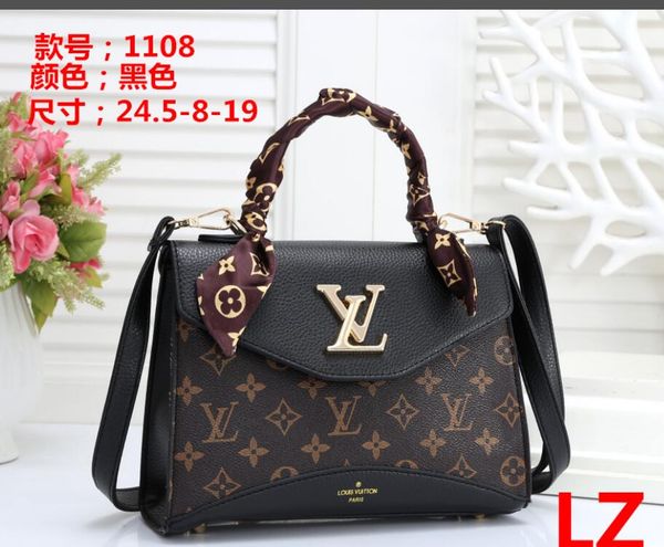 

fashion women's leather handbag new letter shoulder bags wallet crossbody messenger bag woman handbags shoulder bags 002