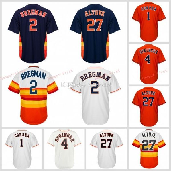 

Mens Houston 2 Alex Bregman 27 Jose Altuve Astros 34 Nolan Ryan Baseball Cheap 4 George Springer 1 Carlos Correa Cheaps Astros Free Ship