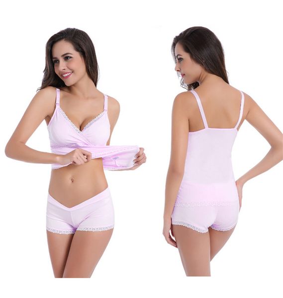 

breast feeding tees maternity nursing clothes pregnant women breastfeeding t-shirt clothing tank vest set, White