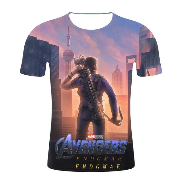 

2019 новые горячие моды marvel movie мстители эндшпиль 4 смешные 3d печати футболки мужчины женщины лето повседневная с коротким рукавом о-о, White;black