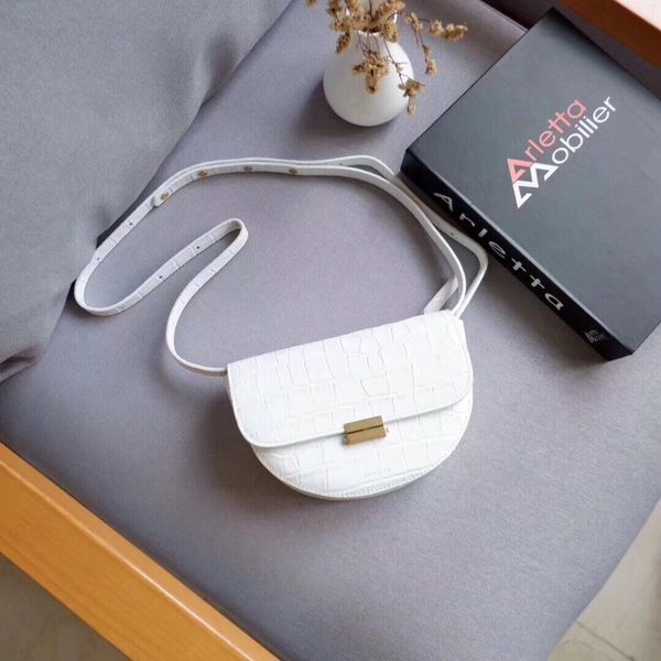 

crossbody bag alligator shoulder real leather women bag purse saddle it belt famous ship tmctm