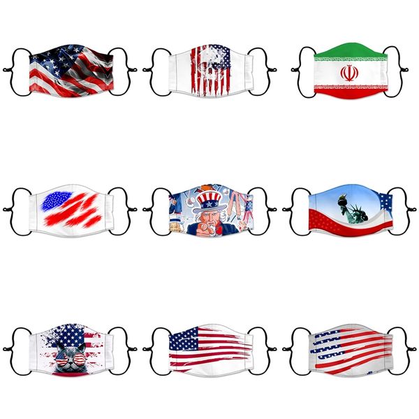 

12 constellation face mask reusable cartoon print designer dustproof mask ultraviolet-proof washable running riding bike protective mask #87