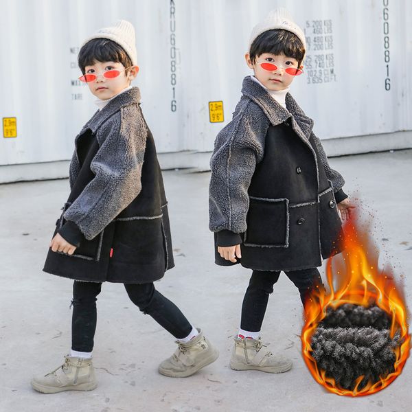 

long sleeve turn-down collar fashion mid-long cardigan coats faux fur patchwork winter windbreaker outdoor jackets, Camo