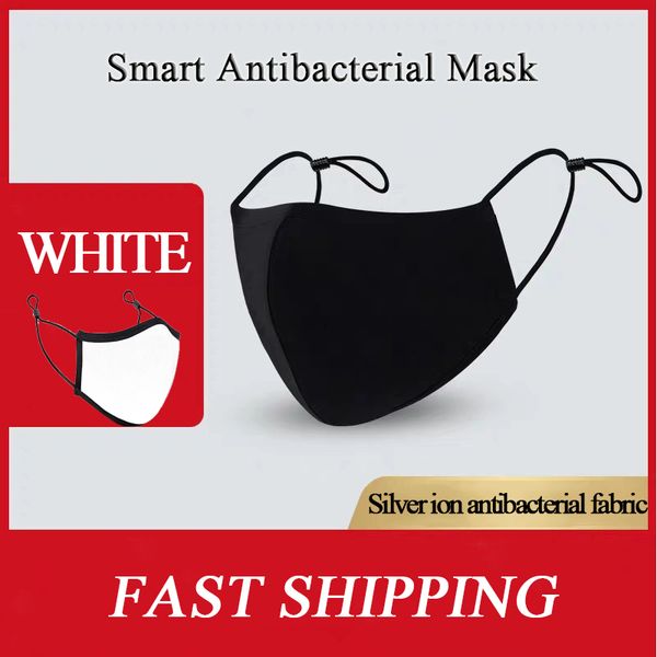 

Ready To Ship Free Shipping Anti Dust Silver ion Masks Anti-fog Face Mask Antibacterial For Mask PM2.5 Haze Fog Dustproof Activities Mask
