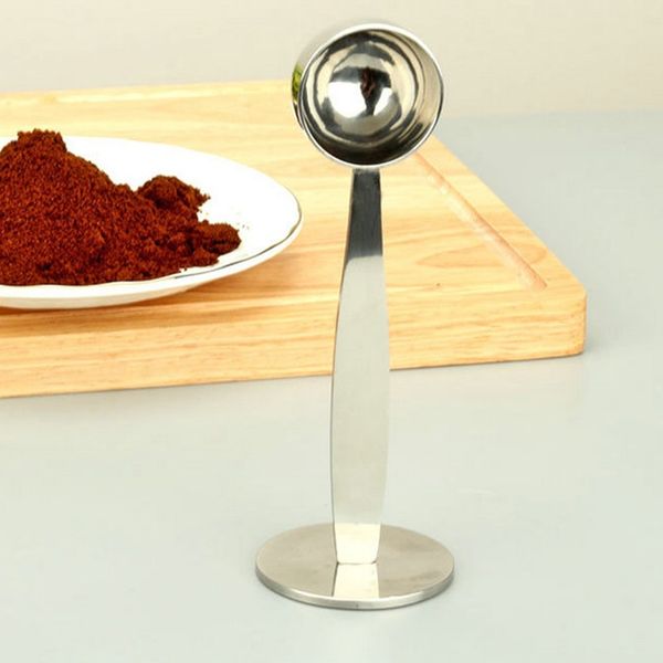 

stand coffee powder measuring tamper spoon & tea tools measure stainless steel too