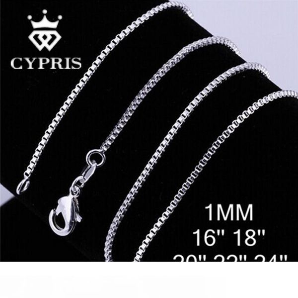 

wholesale- wholesale sale c007 1mm thin silver box bike chain duarable shining accessory women men wholesale bulk