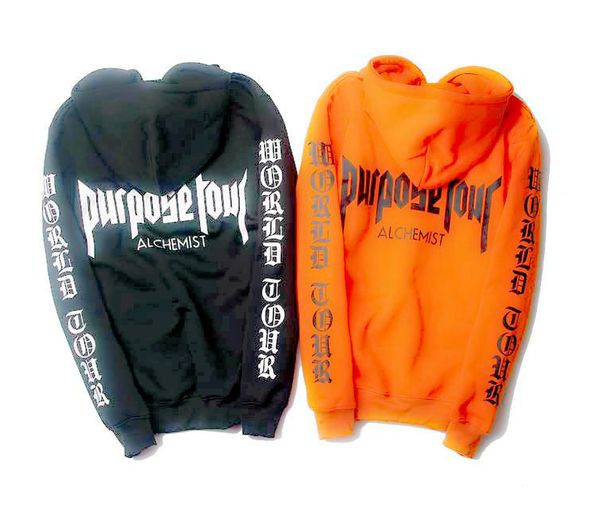 

hoodie justin bieber clothing sweatshirt hoodies fg women men hooded loose fleece sweatshirts dropshipping, Black