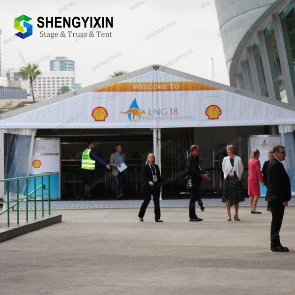 

высокое качество алюминия мгновенное событие пользовательского 3x3 4x4 5x5 6x6 10x10m алюминиевая сторона палатки на открытом воздухе водоне