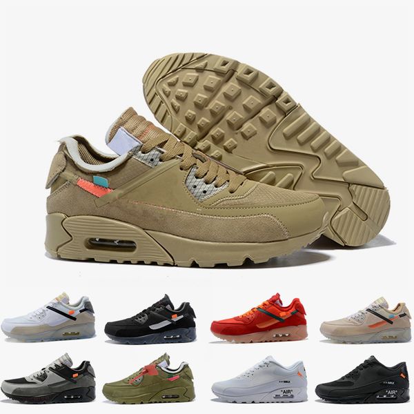 

New Mens 90 Off Running Shoes Sneakers Man Desert Ore Brown Airing Fashion Designers Luxury Classic 90s Training Sports Sneakers