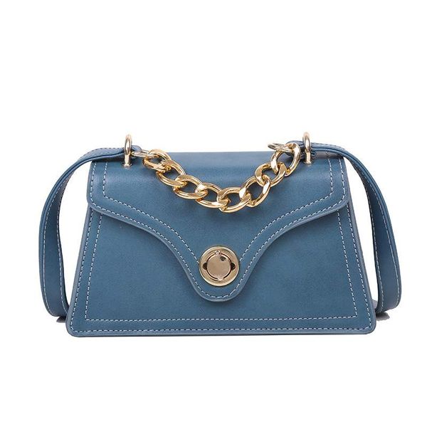 

women leather panelled messenger bag retro matte crossbody bags for ladies chain strap shoulder bag flap criss-cross new